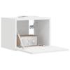 Wall Mounted TV Cabinet White 39 X 31 X 29.5 Cm Engineered Wood