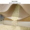 Extra Large Washable Cat Litter Box Mat - Anti-Splash, Anti-Tracking, Double Layer EVA Filter