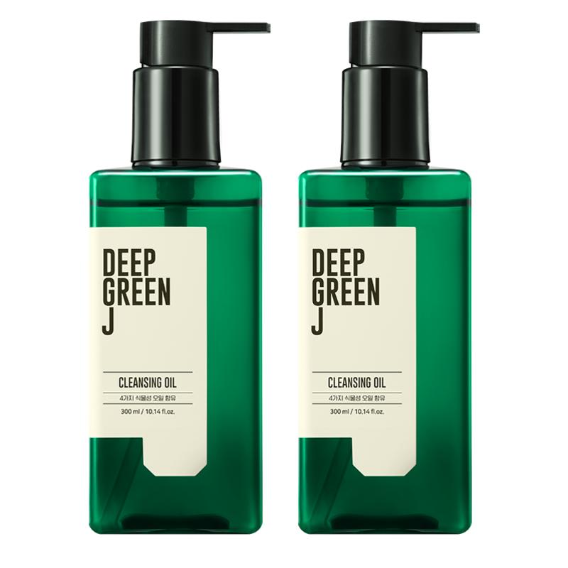 Deep Green J Vegan Perfect Cleansing Oil, 2 Pcs, 300ml