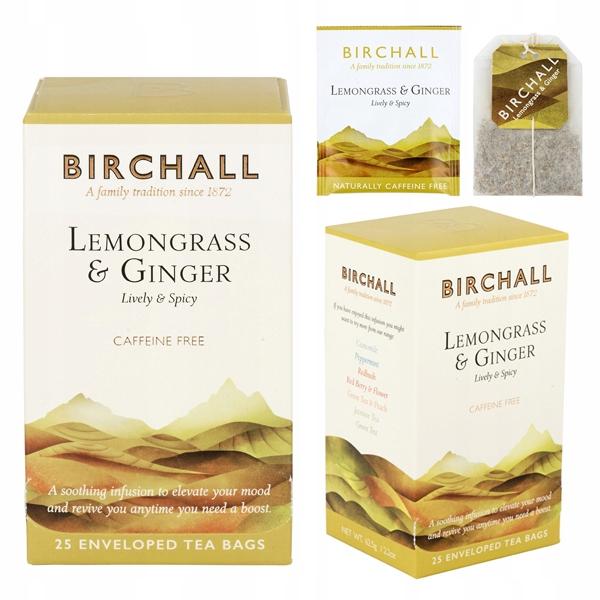 Tea Bag Lemongrass & Ginger -25 Birchall