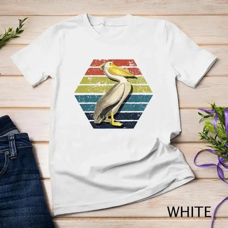 Pelican T Shirt Vintage Bird Graphic Tee Brown Pelican Unisex T Shirt