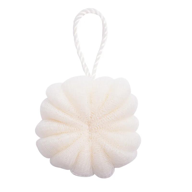 

1PC White Mesh Bath Ball Soft Bath Shower Wash Sponge Body Cleaning Ball Flower Body Massager Brush Bathroom Bathing Accessories