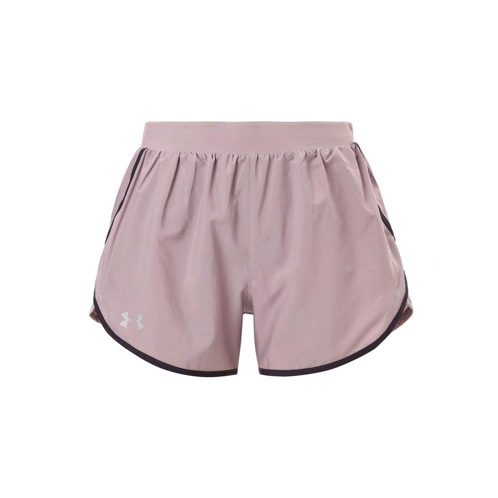 Under Armour Fly-By 2.0 Running Shorts Women Shorts Lead-Gray Purple 1350196-585