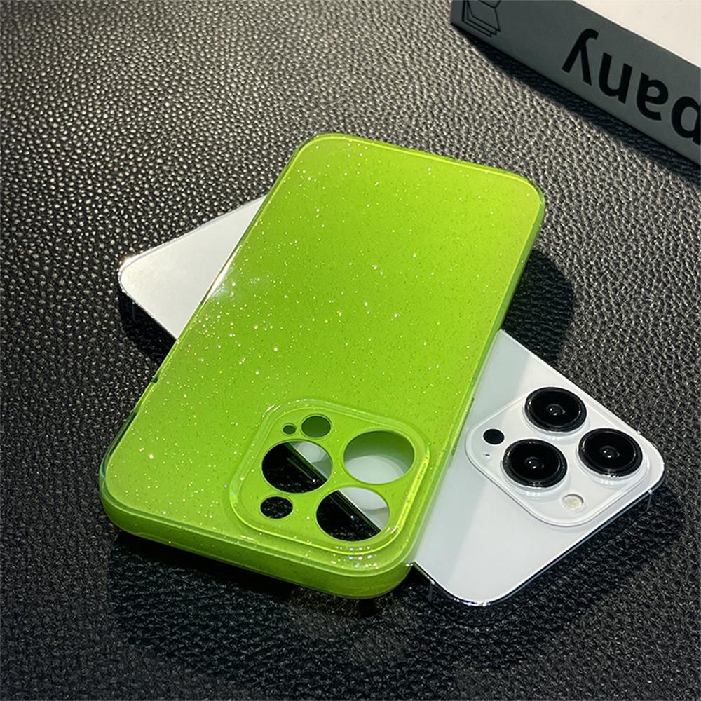 Fashion Bling Glitter Jelly Soft Silicone Phone Case For iPhone 16 15 11 12 13 14 Pro Max XR XS X 8 7 Plus Shockproof Back Cover