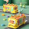 Multi-functional Baby Activity Bus & Game Table