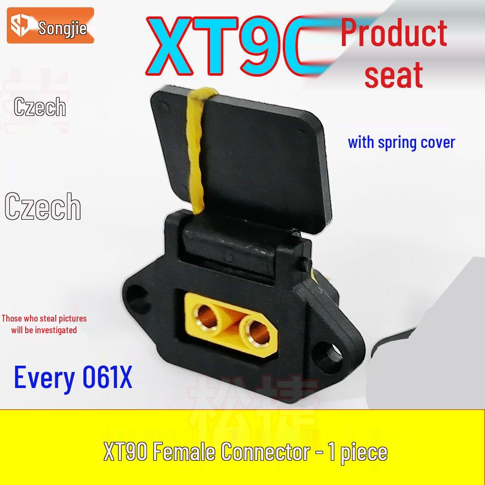 

High-Power XT90 Electric Motorcycle Charging Cable with 8AWG Silicone Wire