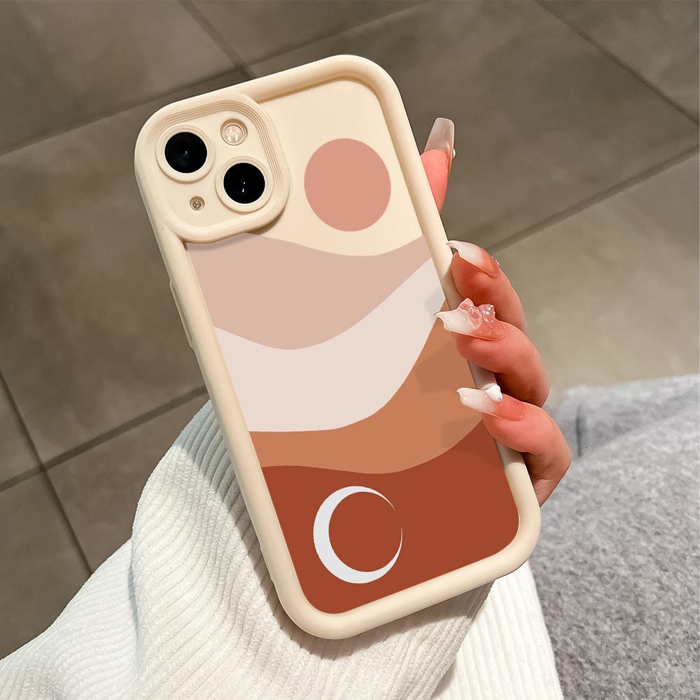 Soft Silicone Phone Casing Full Cover Camera Shockproof Protection Case for Samsung Xiaomi Redmi Poco