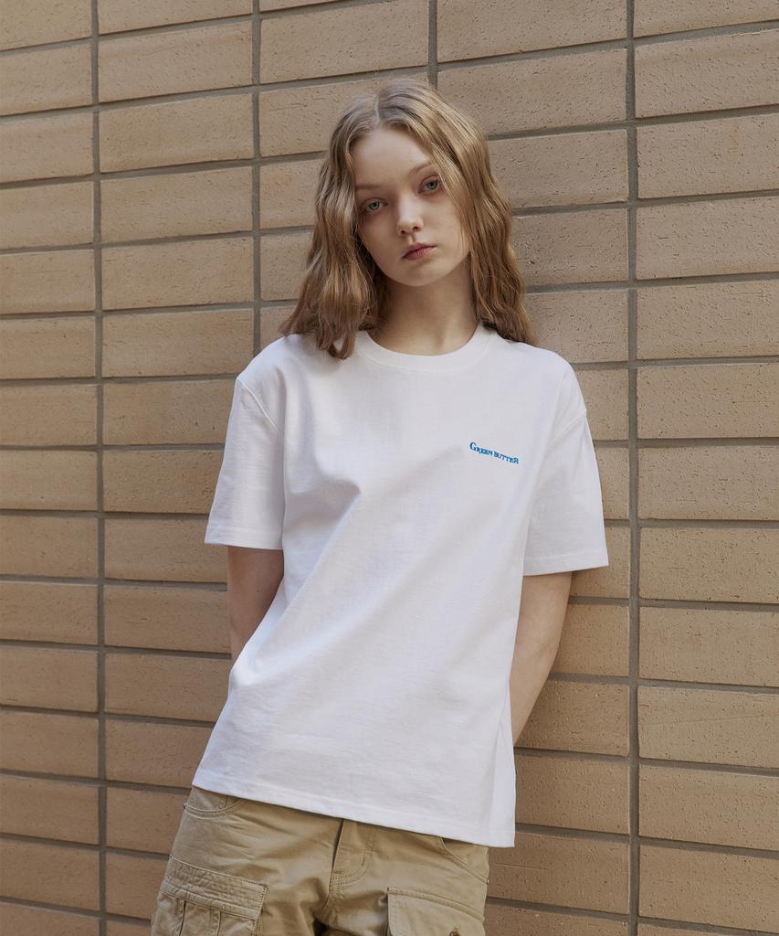 GREENBUTTER Cozy Solid Tee (Ivory)