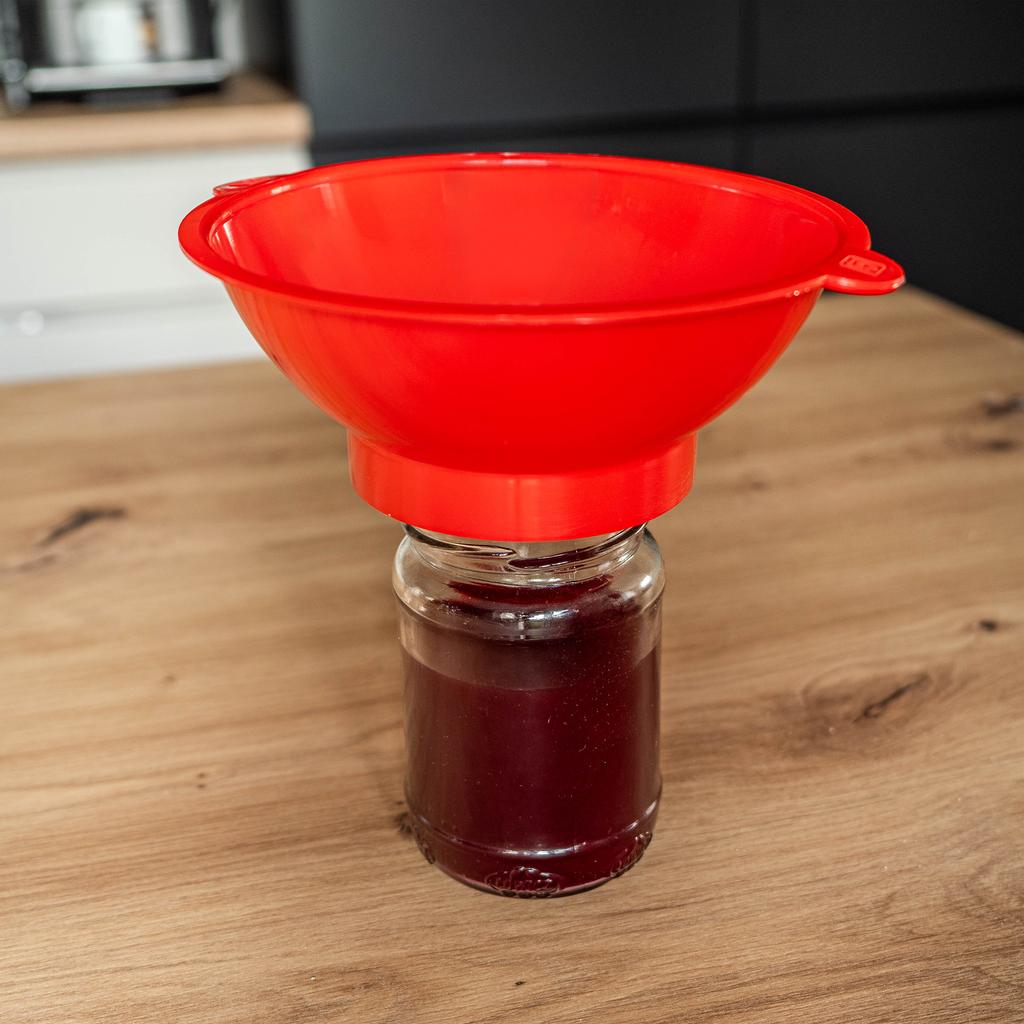 KADAX Lejek Plastikowy Kuchenny Do Słoików 