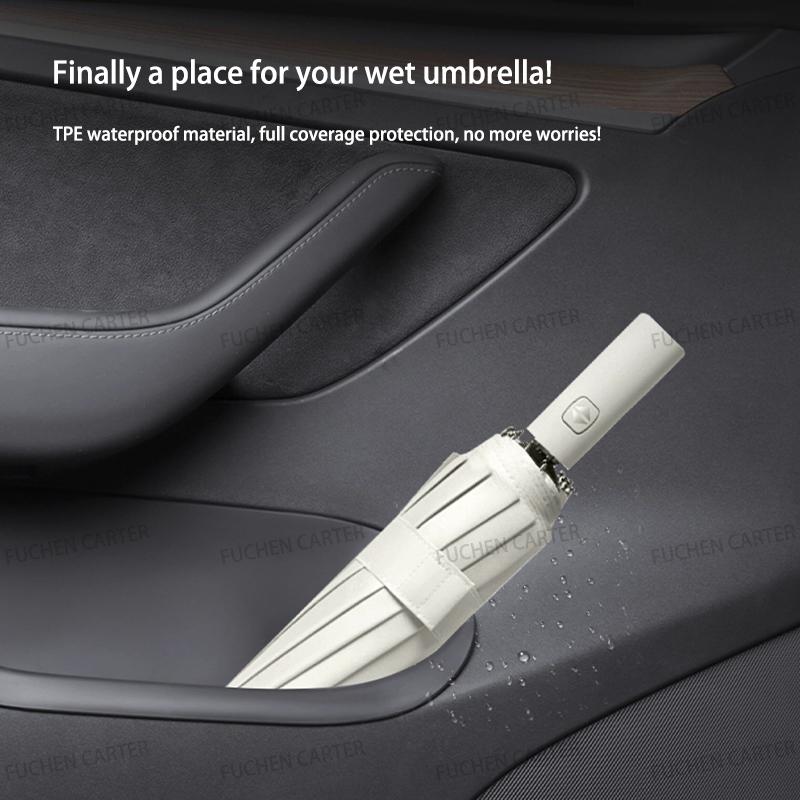 For Tesla Model YL Launch 2026 Door Side Storage Box Full-Cover TPE Front and Rear Interior Storage Box Accessories