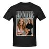 Unisex Jennifer Aniston Friends T Shirt Streetwear Oversized Oneck Cotton Custom Sleeve Unisex Clothing