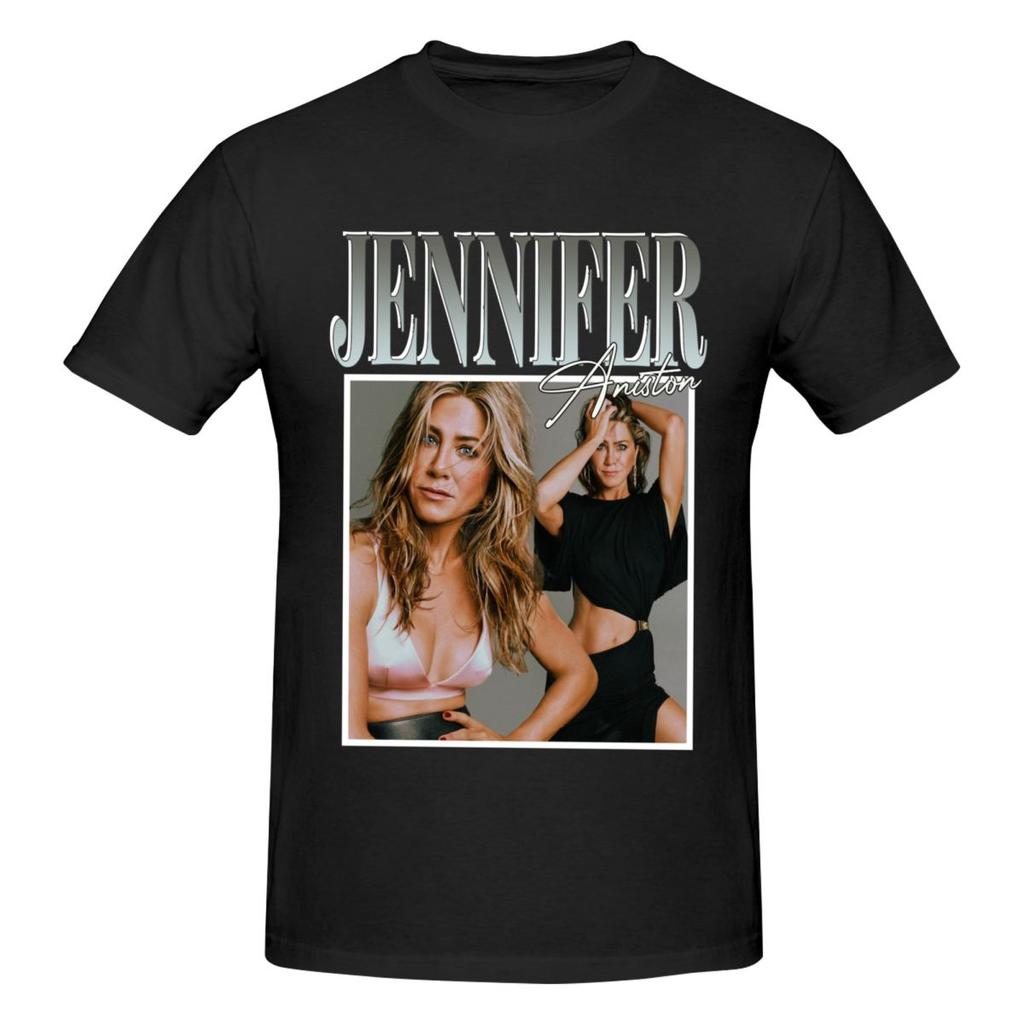 Unisex Jennifer Aniston Friends T Shirt Streetwear Oversized Oneck Cotton Custom Sleeve Unisex Clothing