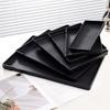 Black White Large Plastic Tray Plastic Bed Table Tray New Serving Trays  Bathroom
