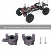 Metal Accessory Front C Hub Carrier Steering Knuckle for   SCX10 II RC Car (Black)