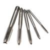 HSS Metric Tap Drill Set 5PCS for M3 M5 M6 M8 Machine Threading with Hexagon Handle for Auto Repair & Machinery Maintenance