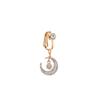 Falscher Fake Bauch Schmetterling Fake Bauchnabelpiercing Herz Clip-On Bauchnabel Fake Piercing Mond Stern Blätter Knorpel Ohrring Clip