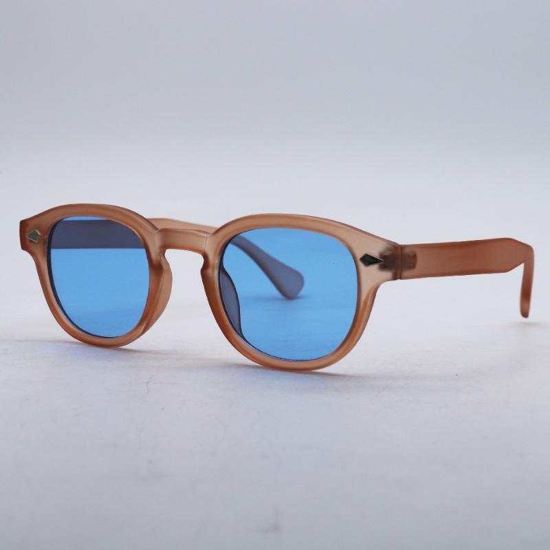 Classic Retro Men's Square Sunglasses Fashionable Outdoor Women's Sun Shading Driving Sun Glasses Small Round Anti Glare Glasses