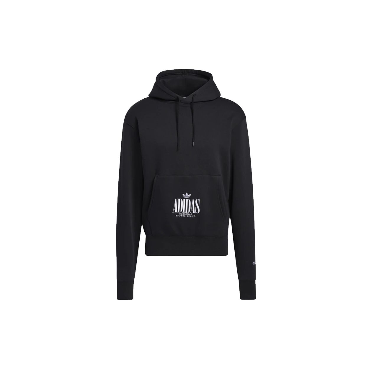 

adidas Originals Trefoil Script Hoodie Black Men H32327 L