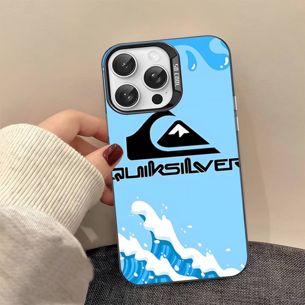Surfmarke Q-QuiksilverS Logo Handyhüllen Für IPhone 17 16 15 14 13 12 11 Plus Pro Max Bunte Hülle