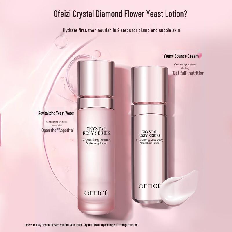 OFFICE Crystal Diamond Floral Hydrating & Firming Lotion