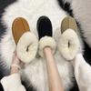 thick-soled warm snow boots women's winter thickened fluffy mouth comfortable student casual cotton shoes