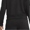 Nike Dri-Fit One Solid Logo Crew Neck Sweatshirt Women Sweatshirt Black FB5125-010