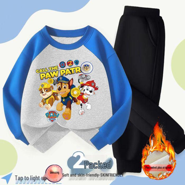 PAW Patrol Leucht-Kapuzenpullover & Raglanärmel Set für Kleinkinder, Herbst/Winter Kollektion 2025
