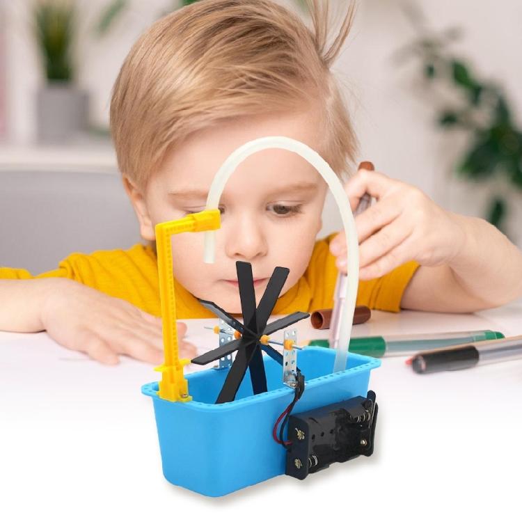 Wasserrad Wissenschaftsmodellbausätze Bastelprojektbausätze zur Verbesserung der praktischen Fähigkeiten und der Kreativität von Kindern