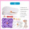 DIY Shoes Crocheted Material Hand-woven Summer Hook Soles Anti-kick Rubber Soles+Hollow Line Knitted Slippers Short Boots