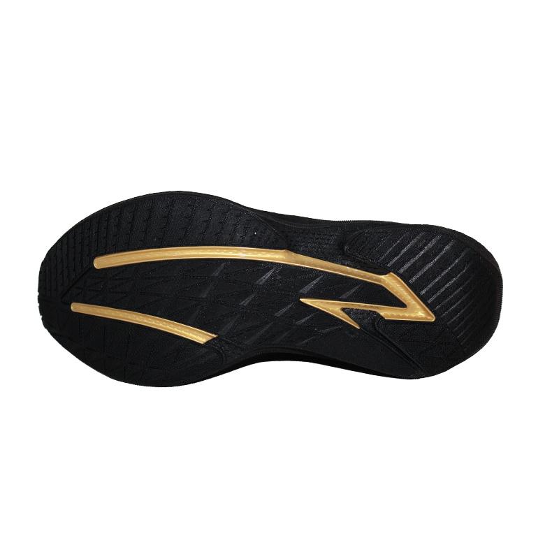 Anta Mah 5.0 Sports Comfortable Non-Slip Wear-Resistant Low-Top Casual Running Shoes Men Sneaker Black Gold 112515583R-1