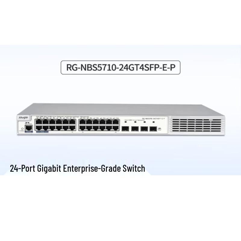 Ruijie RG-NBS5710-24GT4SFP-E-P 24-Port Gigabit PoE Switch