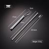 ZISIZ Telescopic Portable Straw Set with Aluminum Case