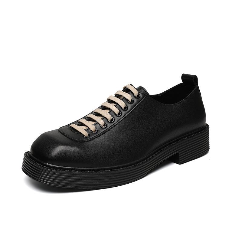 Autumn Fashion Casual Small Leather Shoes Men's Korean Edition British Suit Business Men's Shoes New Hong Kong Style Shoes 2019-R