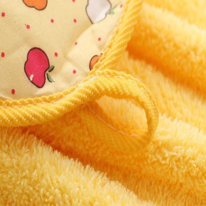 1 kus Coral Velvet Měkký ručník na ruce Absorpční hadřík Hadřík na nádobí Závěsný hadřík Kuchyňské koupelnové potřeby