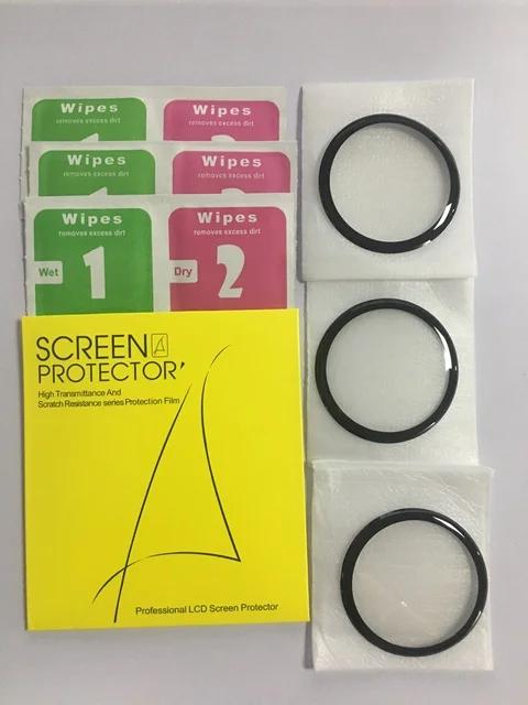 20D Screen Protectors Glass For Samsung Galaxy Watch Active 2 40mm 44mm Full Cover Curved Edge Protective Film Scratch Resistant