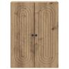 Wall Mounted Cabinet Artisan Oak 66 x 34.5 x 90 cm Engineered Wood