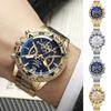Men's Waterproof Luminous Running Alarm Clock Watch