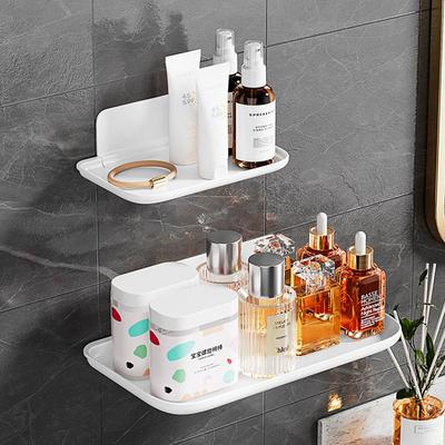 Wall Mounted Folding Shelf Saving Space Foldable Storage Rack Punch-Free Phone Holder Wifi Router Storage Tray Home Organizer