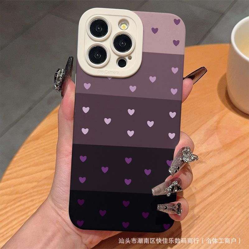 INS Wind Love iPhone Case 17 Apple 11/12/13/14/15/16 ProMax Phone Case