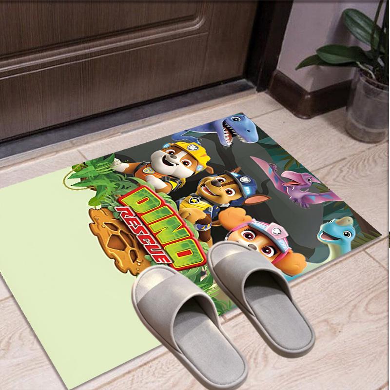 Jungle Pups Pattern Rug, Indoor/Outdoor Mat, for Picnic, Gameroom, Bedroom, Office, Living Room, Home Decor Carpet, Birthday Gift