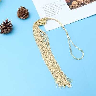 Yellow 40Cm Doctor Bachelor Hat Tassel Hanging Graduation Accessories Pendant Tassel Reinforced Clasp 2020 Accessories