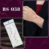 Crack Mark Temporary Tattoo Sticker Realistic Body Art Halloween Blood Vessels Tattoo  Makeup