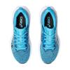 New Asics Novablast 4 Anti-Slip And Wear-Resistant Rebound Low-Top Kids' Running Shoes Blue White Kids' 1014A317-402