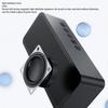 TF Card FM Radio 5.0 Bluetooth Bluetooth Speaker Modern Mirror Surface Alarm Clock  for Living Room