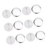 100 zestawów 37mm odznaka Pin Button Części odznaka Making Supplies DIY Materiały rzemieślnicze