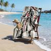 Cross Templars Knight Fashion Beach Towel: Ideal for Summer Adventures Soft, Absorbent and Quick Drying Suitable for Swimming and Bathing