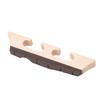 6 String Banjo Bridge Universal 3 Legged Premium Ebony Maple Banjo Bridge for Banjolele Accessories