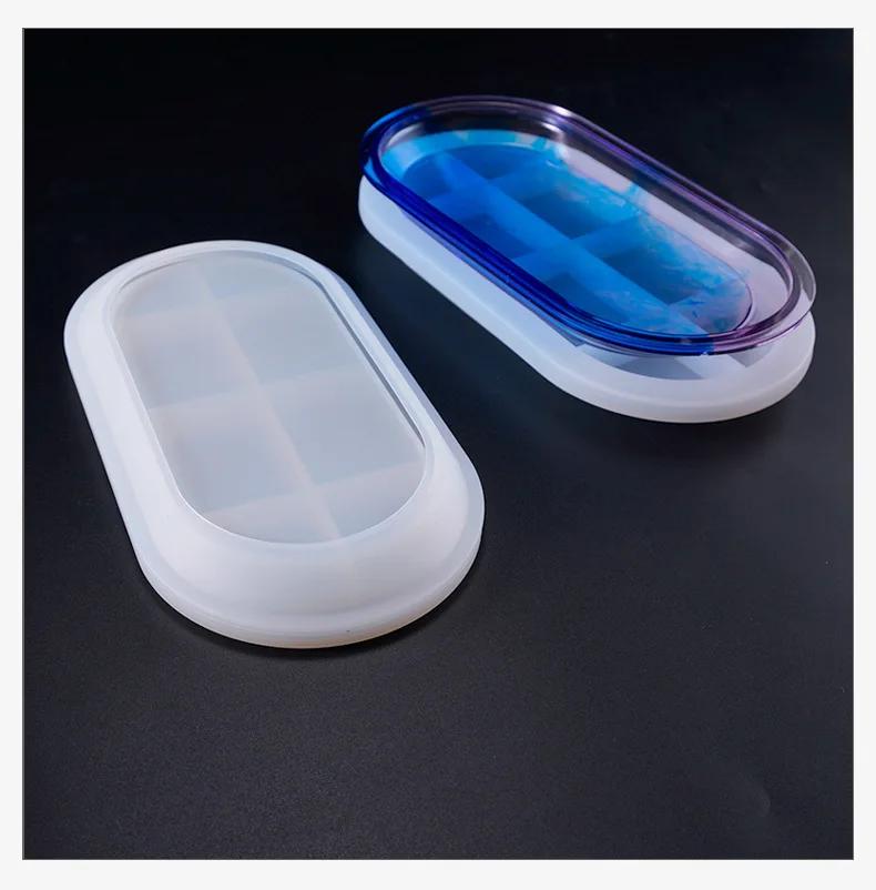 Handmade Molds Dish Silicone Mold Round Coaster Making Epoxy Resin Art Make Your Own Coaster Epoxy Resin Molds Accessories