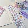 Zhizhi Does Not Eat The Daily Theme Sticker Roll Die Cut Tape Decoration, Cute Little Elements