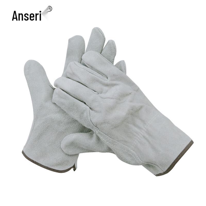 Anser Leather Welding Work Gloves One Size